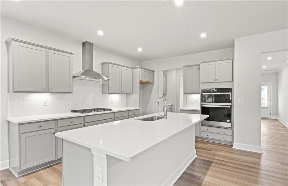 Furnished interior view inside a new home in Anderson Point Estates, McDonough (Image 3).