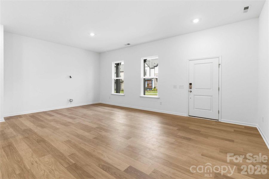 Spacious, unfurnished interior of a new home in Ridge at Sugar Creek, Indian Land (Image 17).