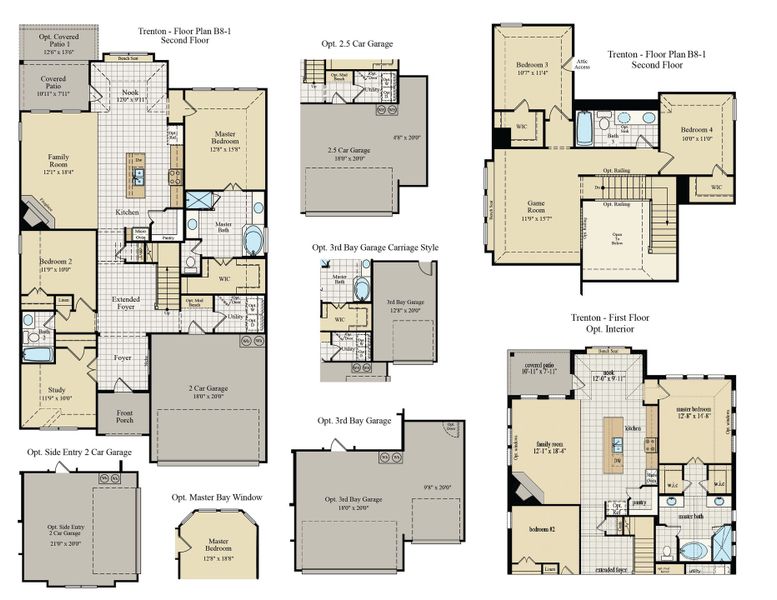 Trenton B8-1 Floor Plan