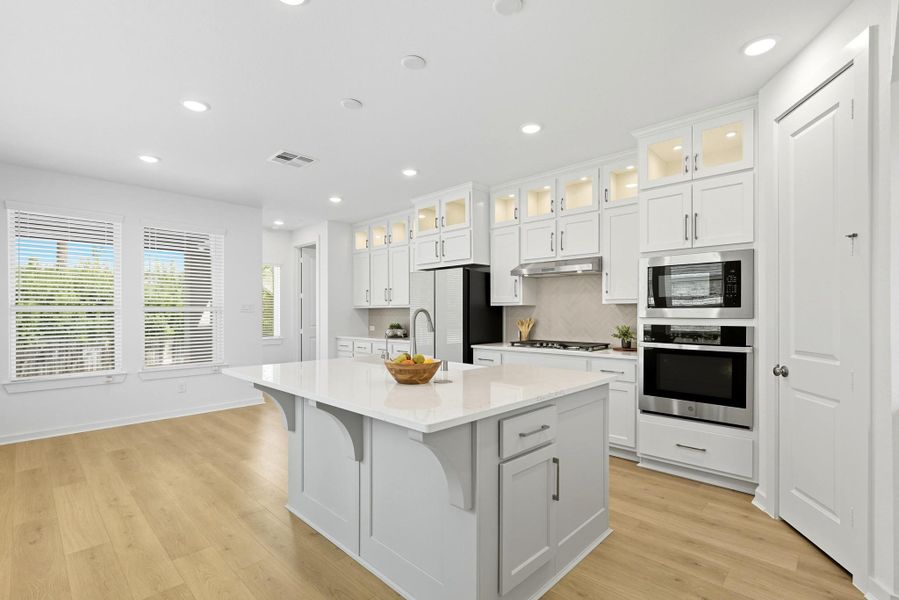 GE stainless appliance package. GE stainless appliance package.