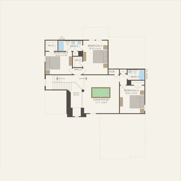 Image 14 of a home in Bluffview Reserve. Image 14 of a home in Bluffview Reserve.