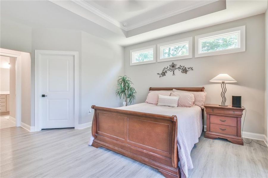 Furnished interior view inside a new home in , Dacula (Image 34).