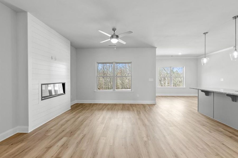 Spacious, unfurnished interior of a new home in , Homer (Image 32). Spacious, unfurnished interior of a new home in , Homer (Image 32).