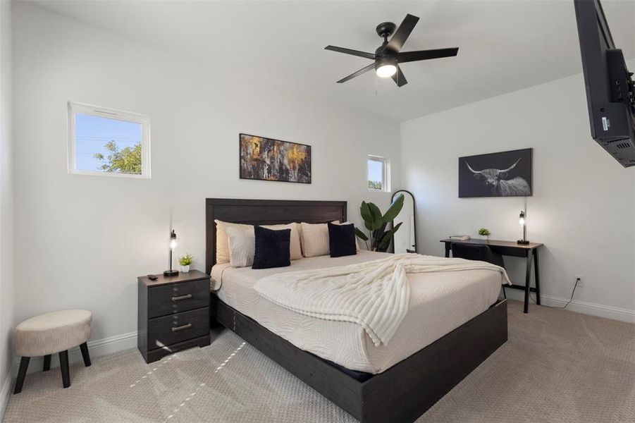 Furnished interior view inside a new home in , Dallas (Image 18).