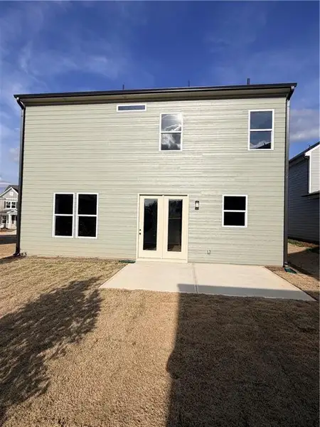 Exterior details and patio area of a home in Annsbury Park, Lilburn (Image 3). Exterior details and patio area of a home in Annsbury Park, Lilburn (Image 3).