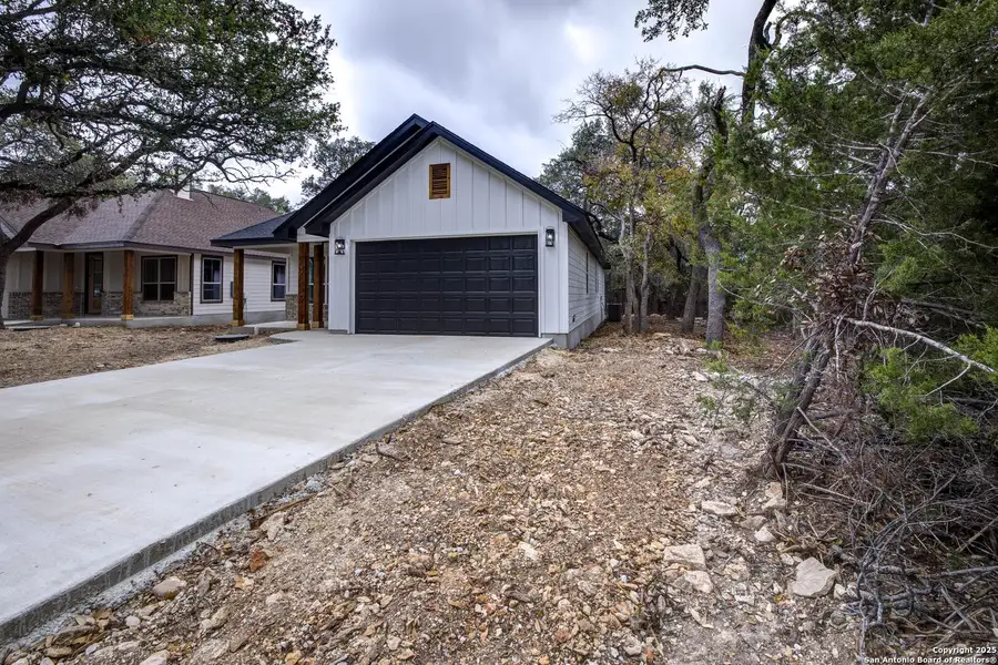 Exterior details and patio area of a home in , Wimberley (Image 3).