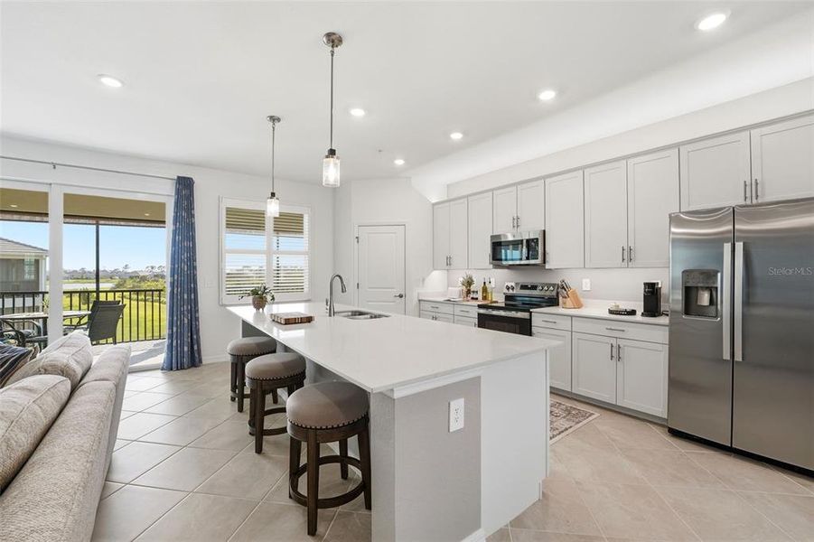 Furnished interior view inside a new home in , Venice (Image 17).