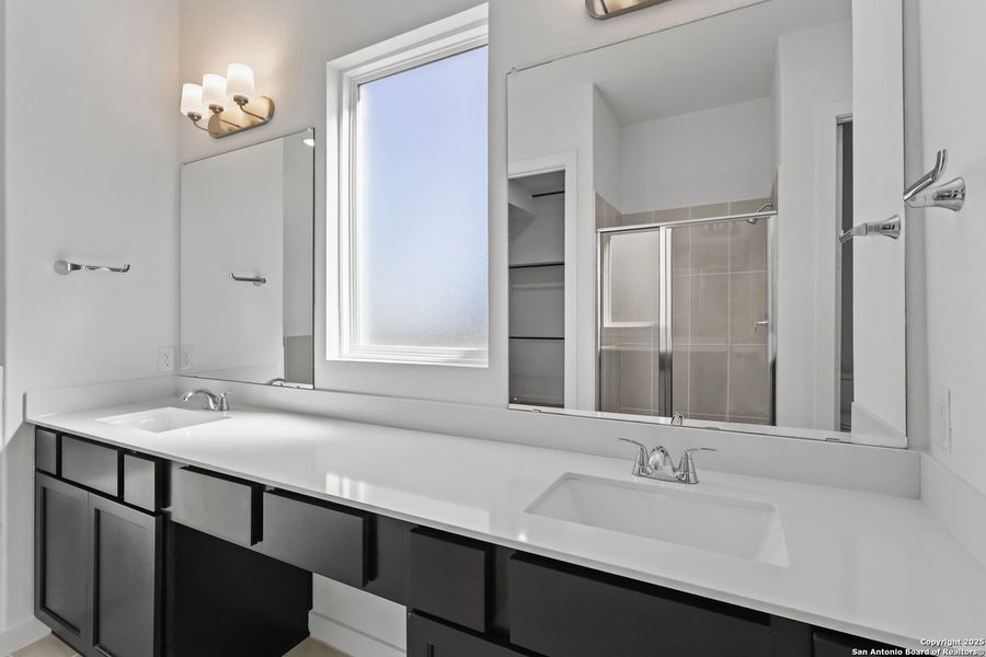 Furnished interior view inside a new home in Stillwater Ranch, San Antonio (Image 14). Furnished interior view inside a new home in Stillwater Ranch, San Antonio (Image 14).