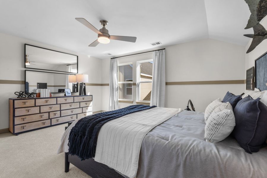 Representative furnished interior of a home built from the The Seashore by Chesapeake Homes in Coastal Club of the Carolinas, Calabash (Image 24).