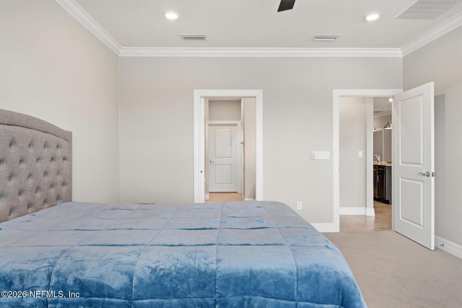 Furnished interior view inside a new home in , St. Augustine (Image 51).