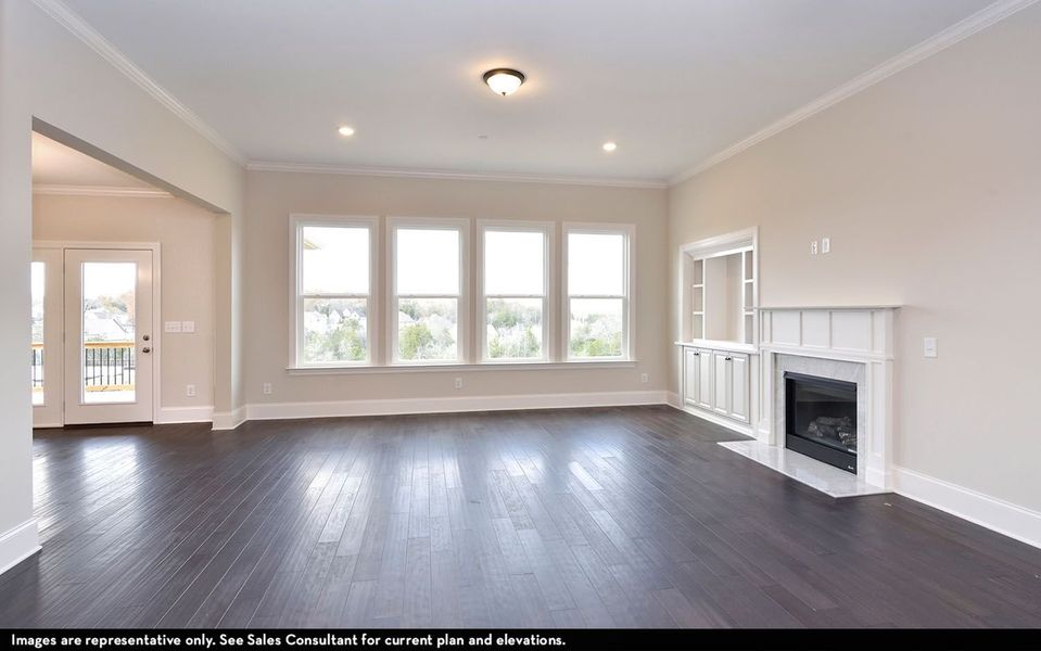 Spacious, unfurnished interior of a new home in Belvoir, Fairview (Image 15).