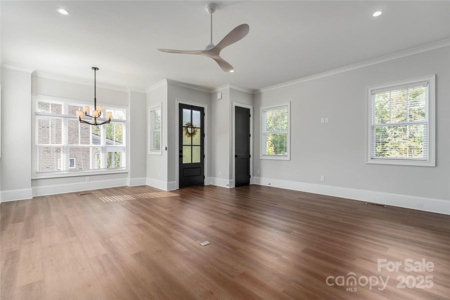 Main House Great Room and Dining Area