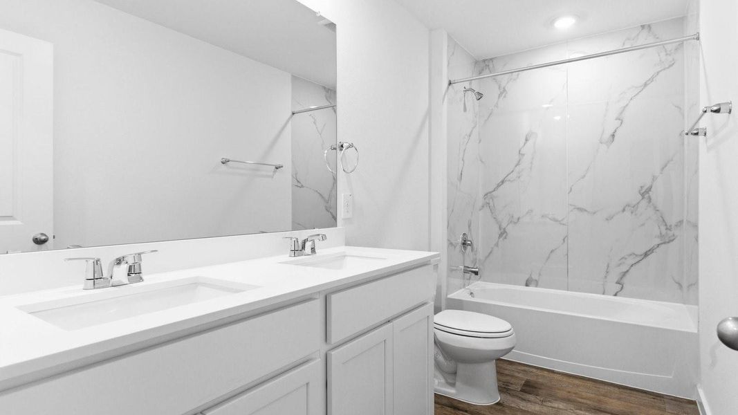 *Elevations, exterior/ interior colors, options, available upgrades that require an additional charge, and standard features will vary in each community and subject change without notice.