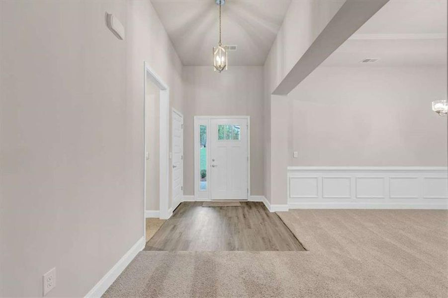 Spacious, unfurnished interior of a new home in Scarlett Place, Bowdon (Image 25).
