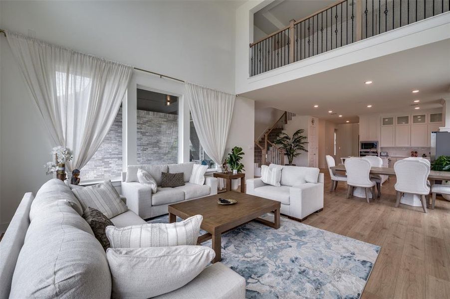 Furnished interior view inside a new home in , Prosper (Image 6).