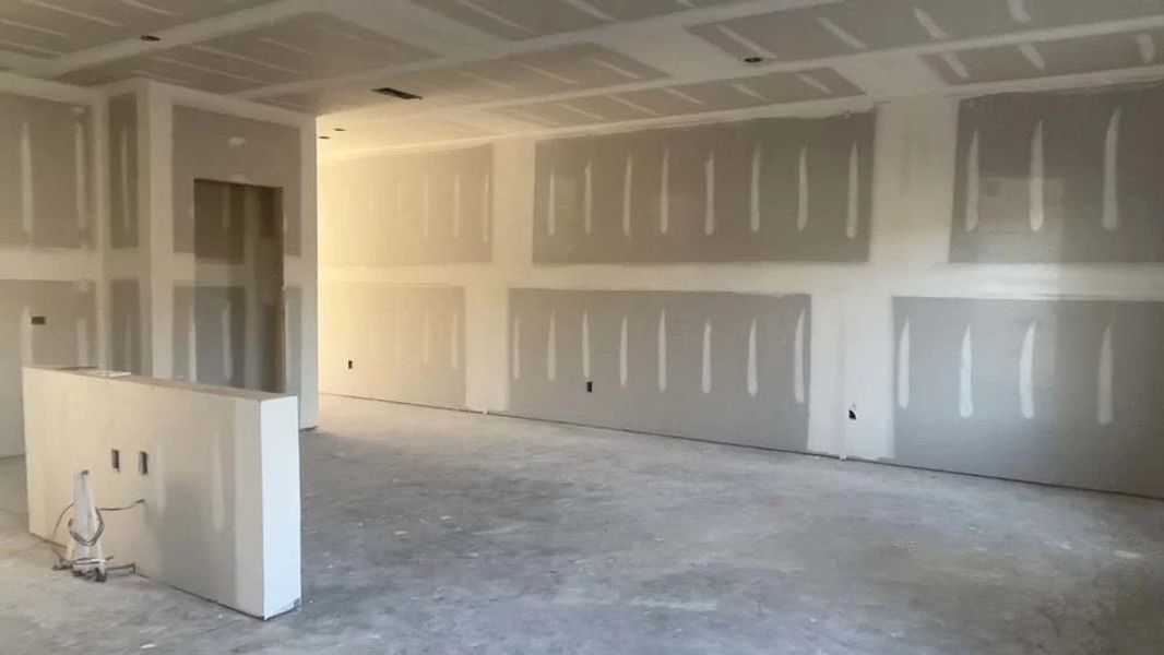 Family Room Construction Progress Family Room Construction Progress