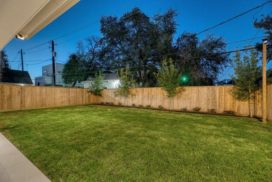 Exterior details and patio area of a home in , Houston (Image 4).