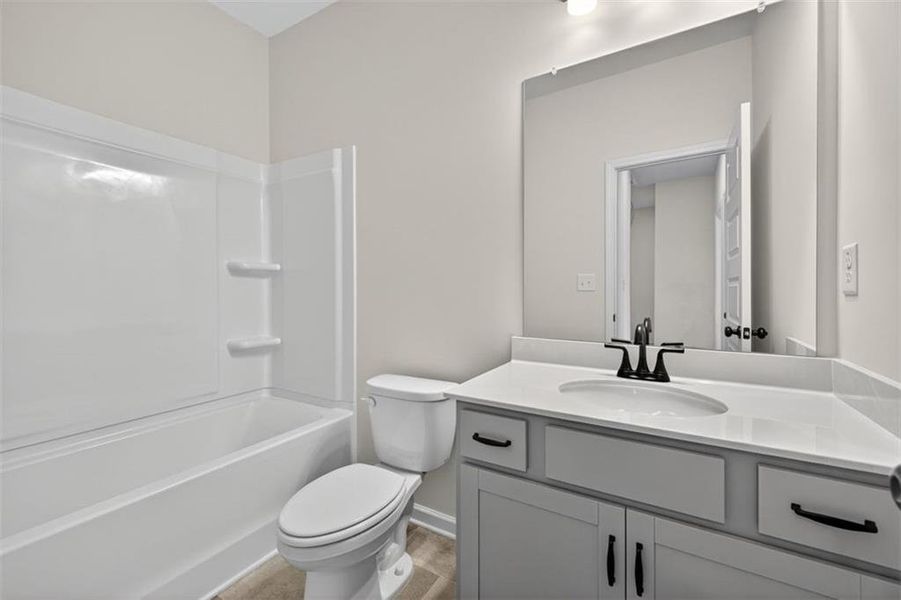 Furnished interior view inside a new home in Sanders Park, Austell (Image 11).