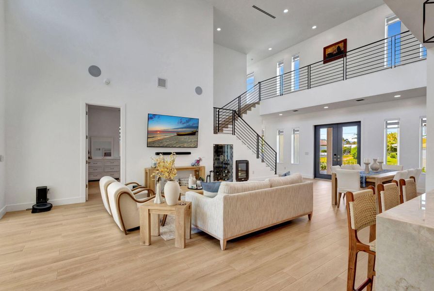 Furnished interior view inside a new home in , North Palm Beach (Image 80). Furnished interior view inside a new home in , North Palm Beach (Image 80).