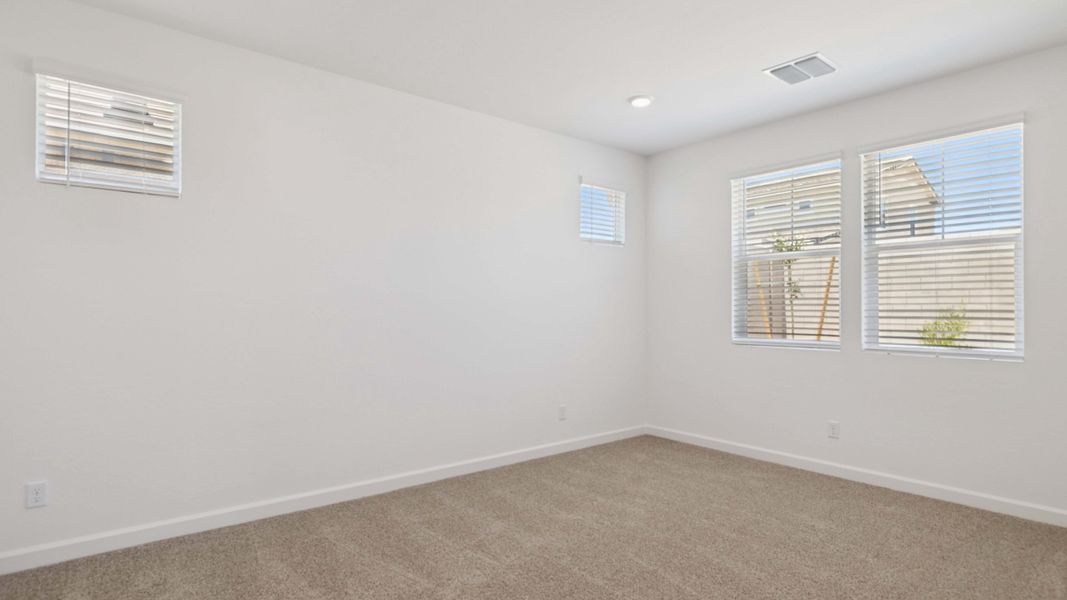 Spacious, unfurnished interior of a new home in Westpark, Buckeye (Image 22). Spacious, unfurnished interior of a new home in Westpark, Buckeye (Image 22).