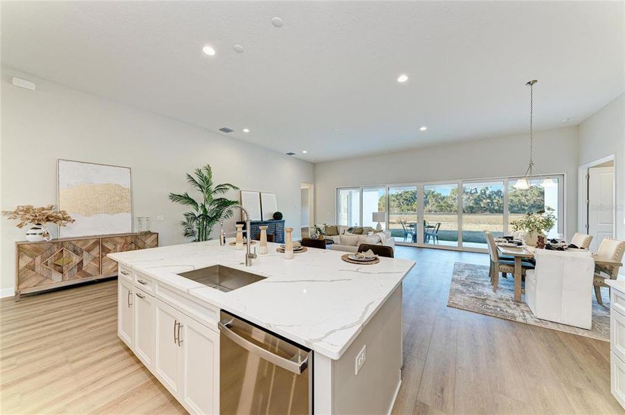 Furnished interior view inside a new home in Triple Creek, Riverview (Image 10). Furnished interior view inside a new home in Triple Creek, Riverview (Image 10).