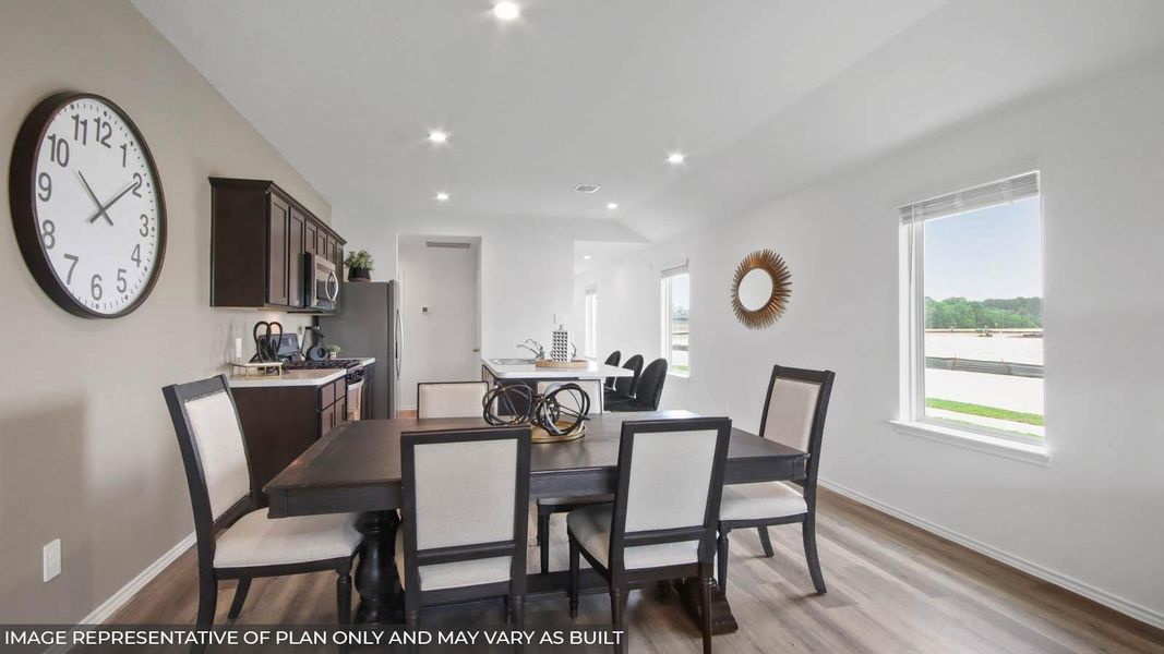 Furnished interior view inside a new home in , Crosby (Image 15).