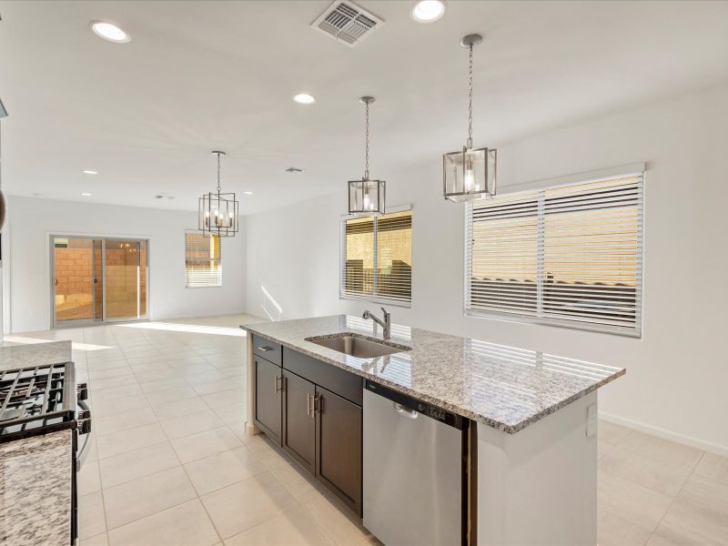 Furnished interior view inside a new home in Las Patrias at Star Valley Phase III - Signature Series, Tucson (Image 4).