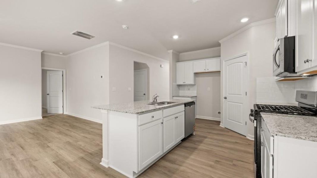 Furnished interior view inside a new home in Fairhaven, Lithia Springs (Image 11). Furnished interior view inside a new home in Fairhaven, Lithia Springs (Image 11).