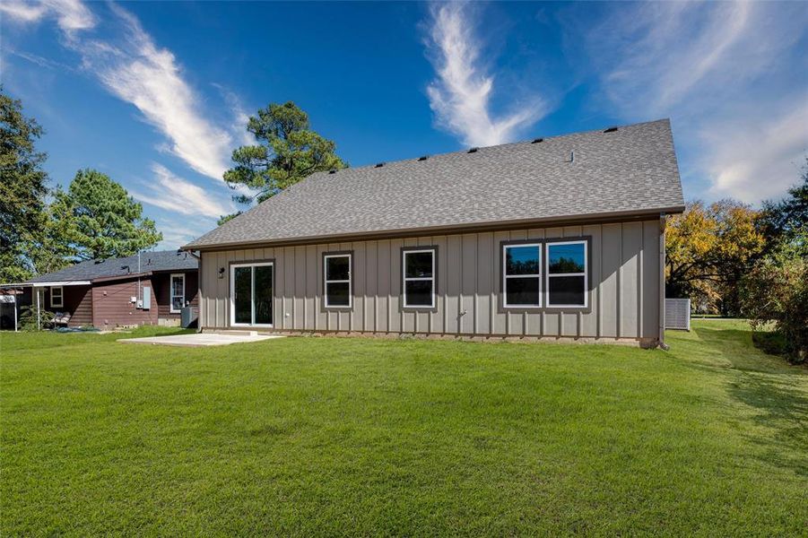 Exterior details and patio area of a home in , Gun Barrel City (Image 4). Exterior details and patio area of a home in , Gun Barrel City (Image 4).