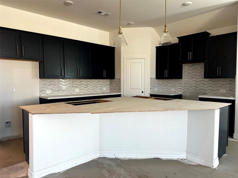 Actual progress of your home.