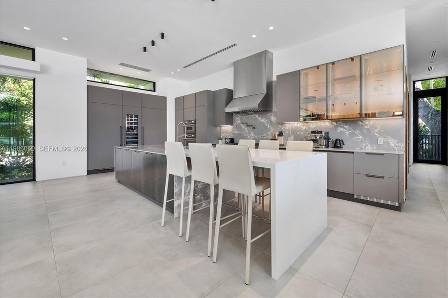 Furnished interior view inside a new home in , Miami Shores (Image 6). Furnished interior view inside a new home in , Miami Shores (Image 6).