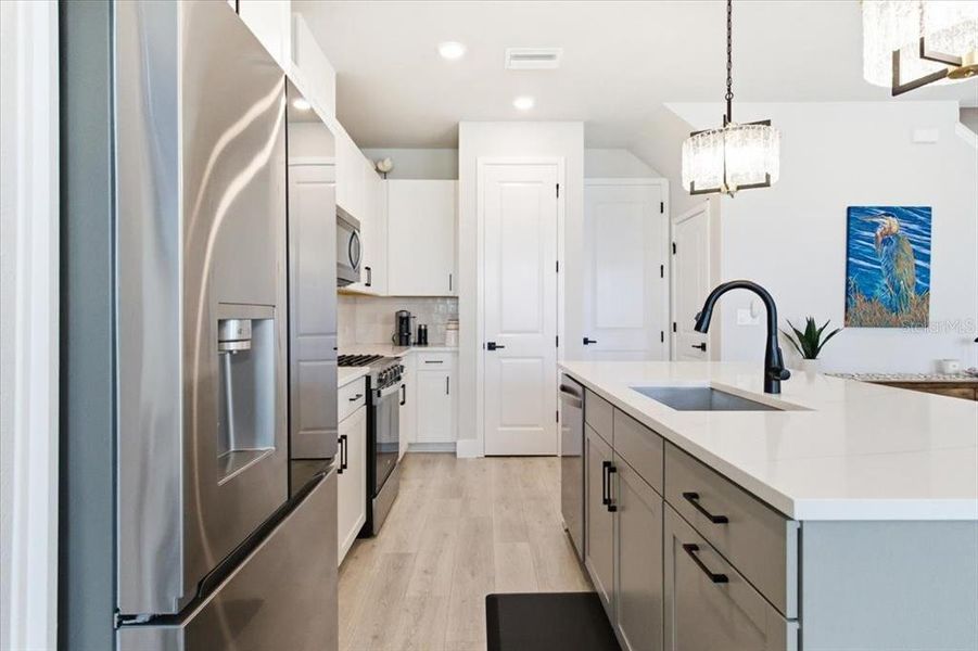 Furnished interior view inside a new home in , Sarasota (Image 13).