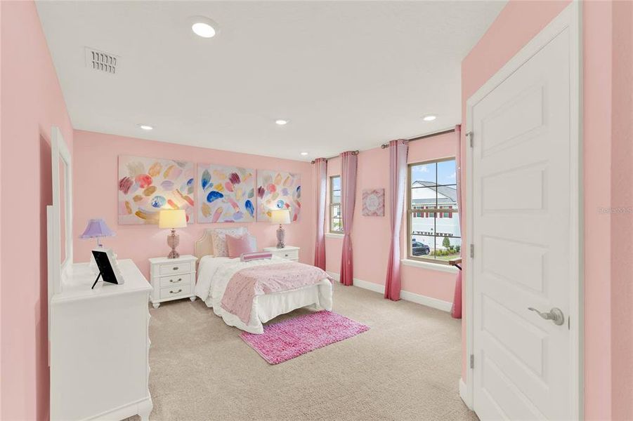 Furnished interior view inside a new home in Waterleigh, Winter Garden (Image 22).