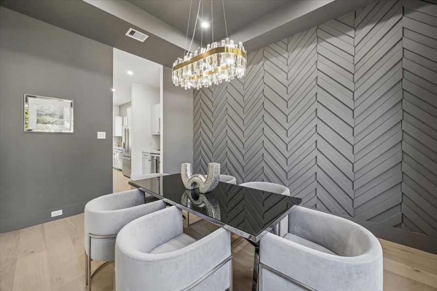 Furnished interior view inside a new home in , Houston (Image 23). Furnished interior view inside a new home in , Houston (Image 23).