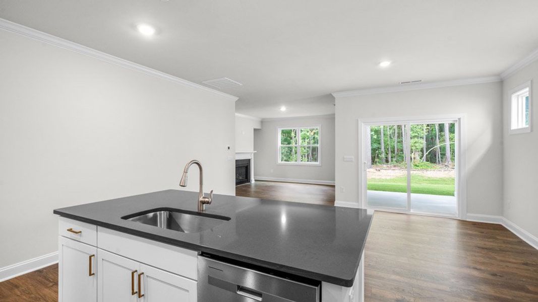 Furnished interior view inside a new home in Horton Park, Apex (Image 9).