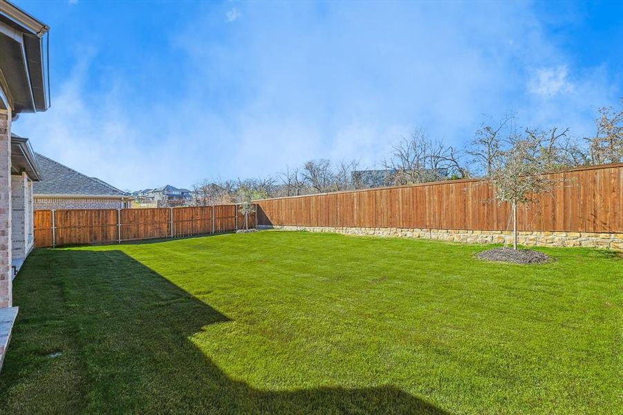 Front exterior of a new home in , Argyle, TX, highlighting curb appeal (Image 20).