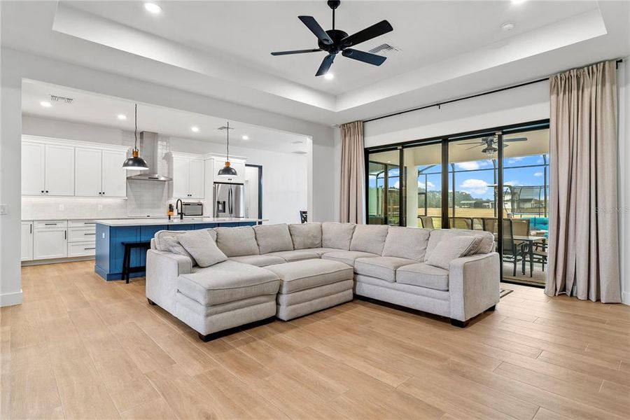 Furnished interior view inside a new home in , Tavares (Image 32).