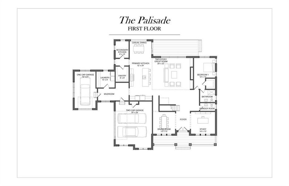 2D floor plan layout of this home in , Cumming, GA (Image 4).