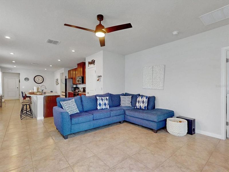 Furnished interior view inside a new home in , Davenport (Image 26).
