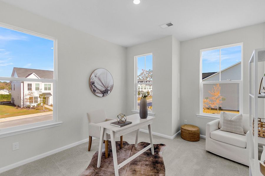 Furnished interior view inside a new home in Pineland Preserve, Summerville (Image 4).