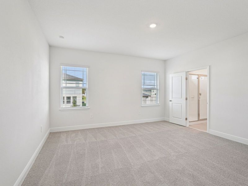 Spacious, unfurnished interior of a new home in Cyrene at Minneola, Minneola (Image 11). Spacious, unfurnished interior of a new home in Cyrene at Minneola, Minneola (Image 11).