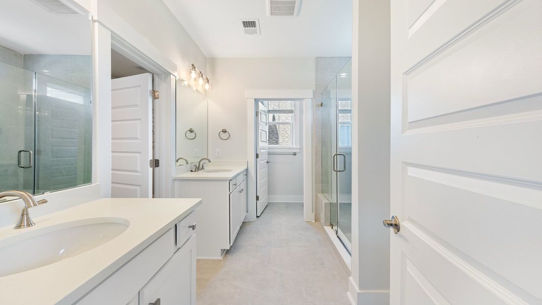 Representative furnished interior of a home built from the Tradd by DRB Homes in Midtown at Nexton, Summerville (Image 13).