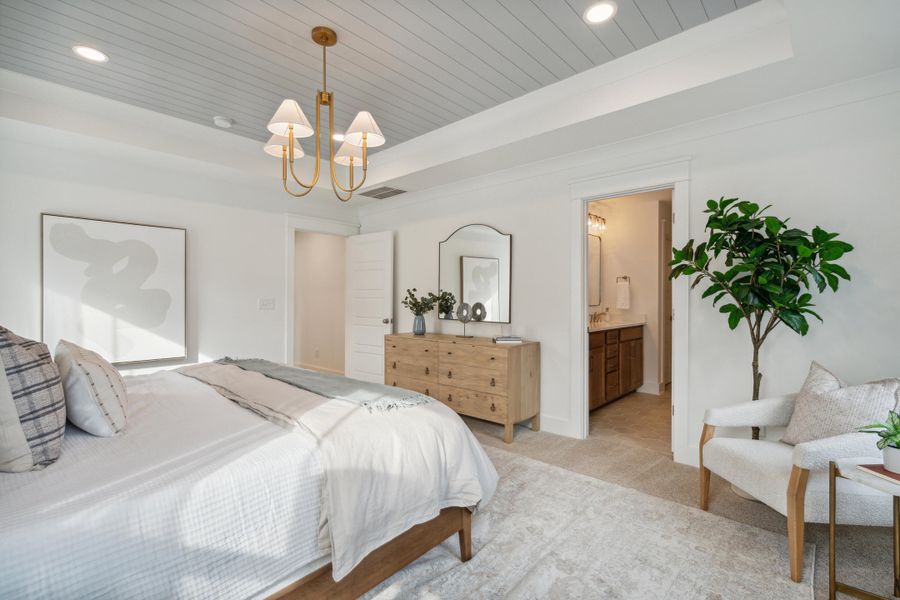 Furnished interior view inside a new home in Sweetgrass Station, Summerville (Image 40). Furnished interior view inside a new home in Sweetgrass Station, Summerville (Image 40).