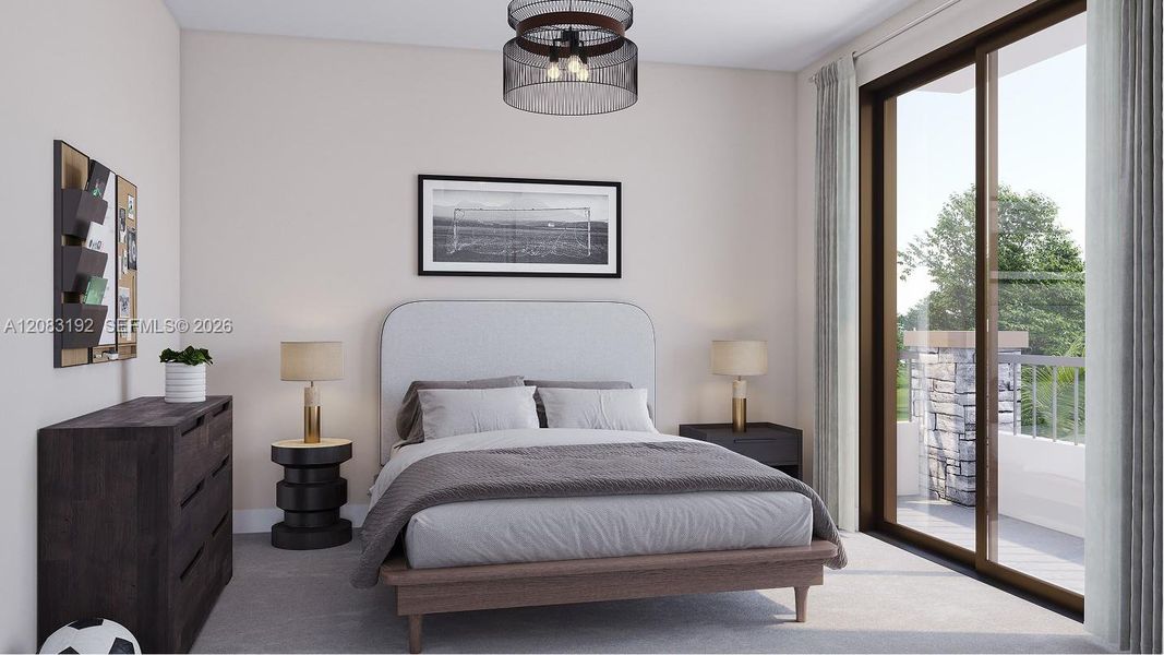 Furnished interior view inside a new home in Parkland Royale, Parkland (Image 15).