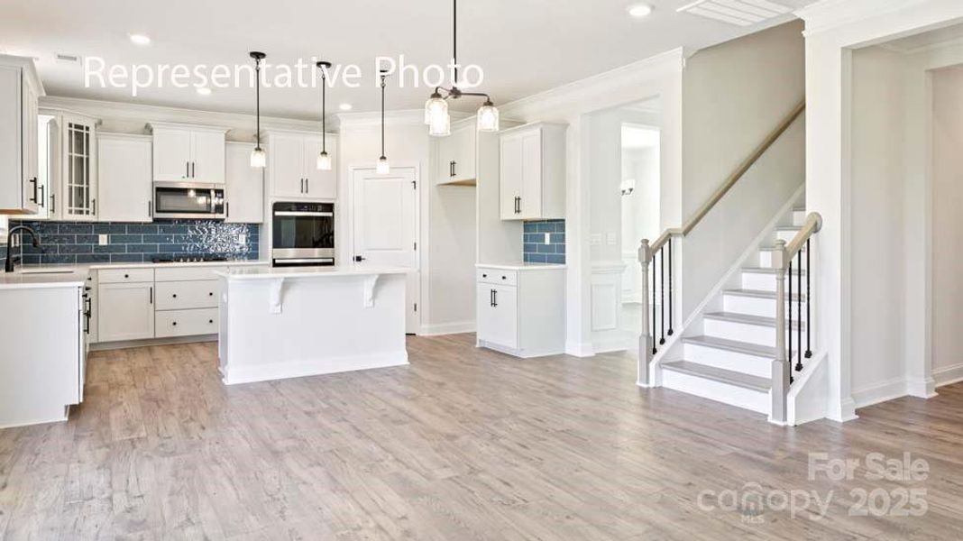 Furnished interior view inside a new home in Sanctuary at Southgate, Indian Trail (Image 8).