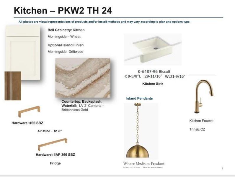 Sample of building materials used in homes in Park Walke, Alpharetta (Image 4).