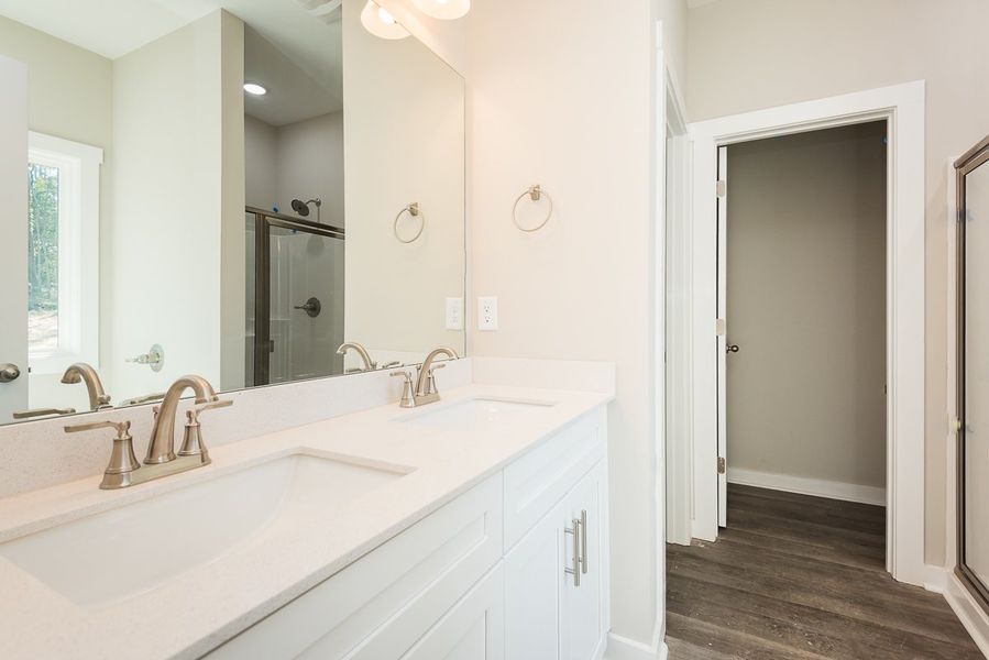 Representative furnished interior of a home built from the Adams by Foundation Home Builders LLC in Pallini Place, Ossipee (Image 8).