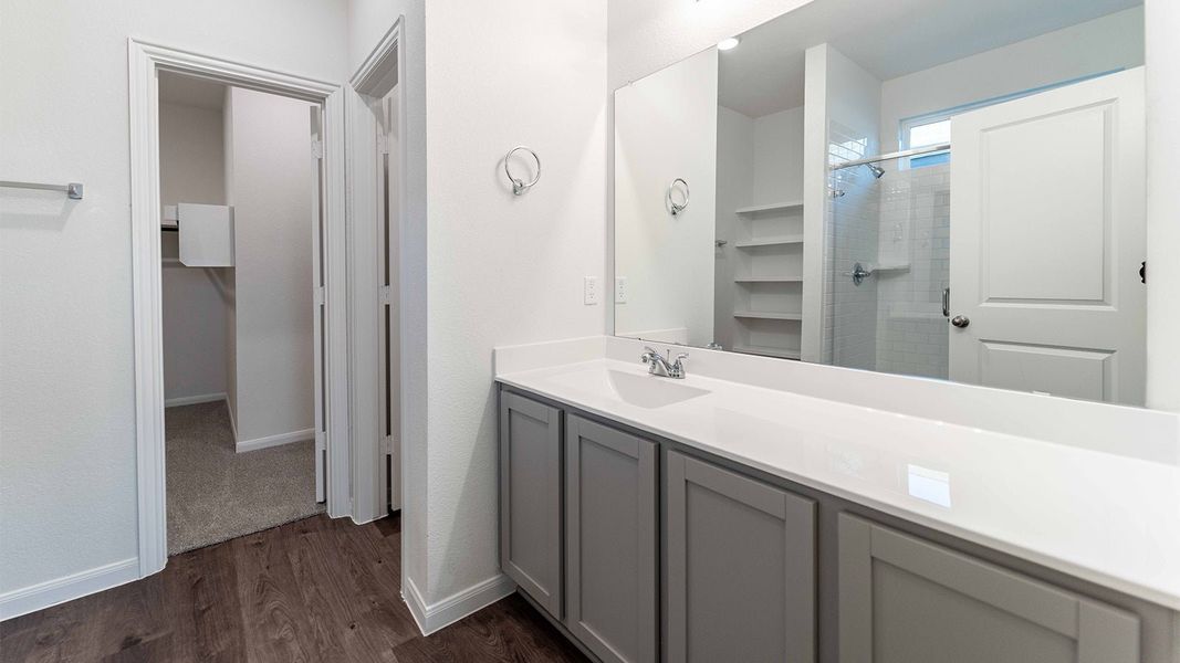 Furnished interior view inside a new home in Sunset Oaks, Maxwell (Image 8). Furnished interior view inside a new home in Sunset Oaks, Maxwell (Image 8).