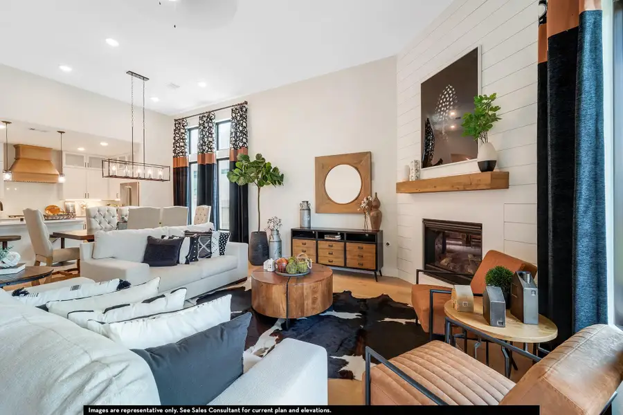Furnished interior view inside a new home in Sunterra Lakes, Brookshire (Image 7).