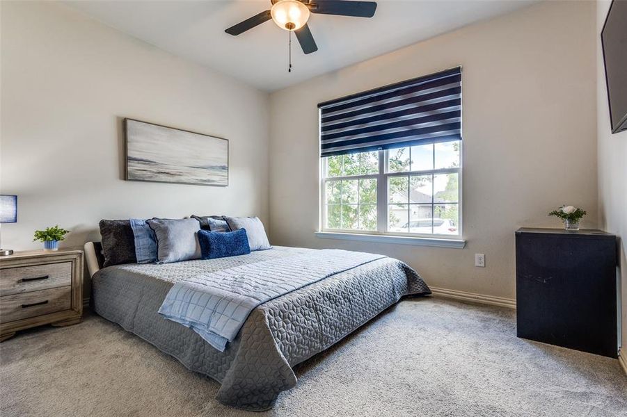 Downstairs bedroom great for multigenerational living Downstairs bedroom great for multigenerational living